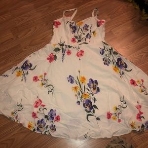 Flowy flower dress